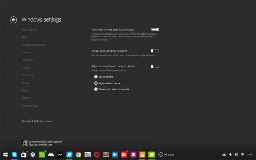 controlsettings