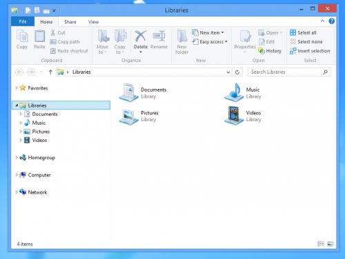 Anzeige Windows 8