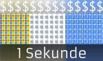 1 sekunde