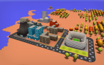 chrome 3d city