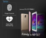 Samsung Galaxy Note 4 Infografik