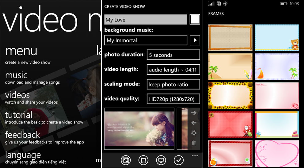 Video Memories Eine Video Slideshow Erstellen Mit Bildern Effekten Und Musik Deskmodder De