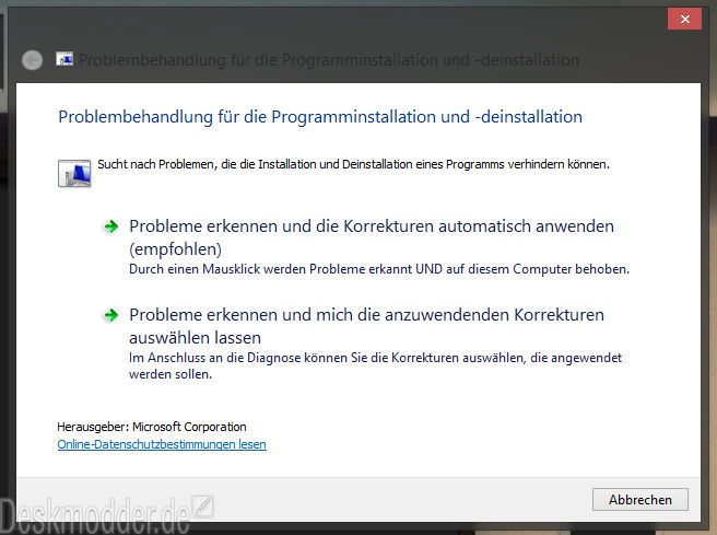 Remove Program Utility Windows