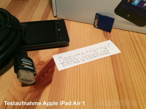 testaufnahme ipad air