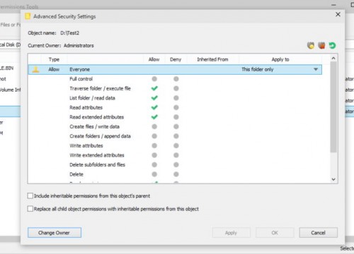 NTFS Permissions Tools  1.2.0.115