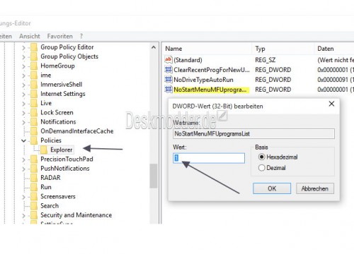 meistverwendet-entfernen-startmenue-windows-10-1
