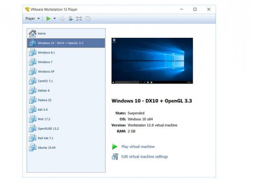 vmware 12