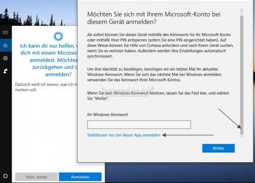 cortana-mit-lokalem-account-anmelden-Windows-10-2