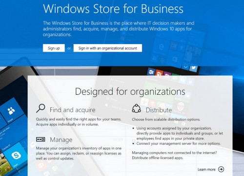 Windows Store for Business