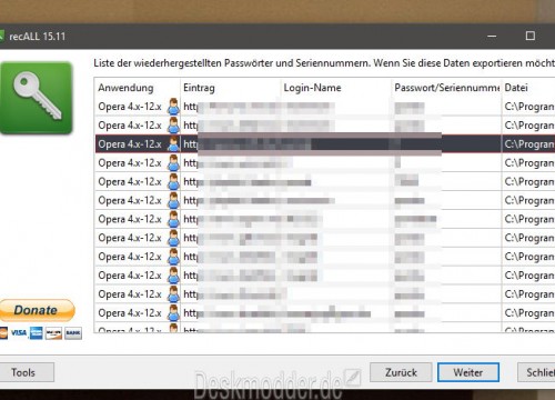 recAll-Passwoerter-Seriennummern-auslesen-2