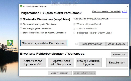Windows Update Problem Fixer deutsch