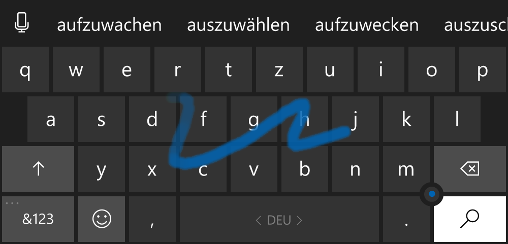 windows phone keyboard tastatur