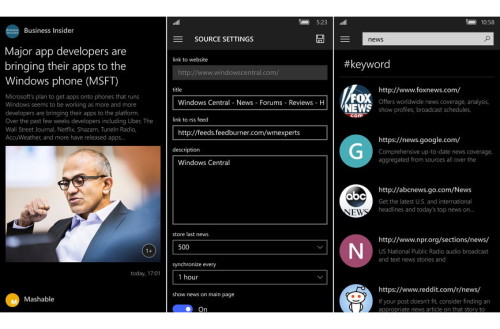 Newsflow-rss-app