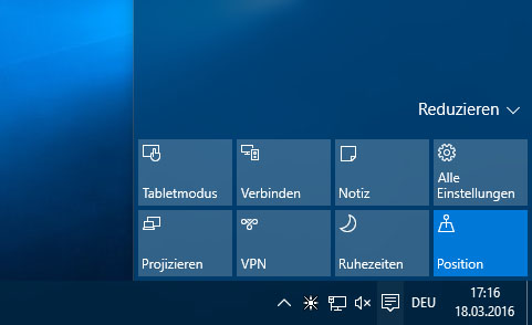 Windows 10 Info Center