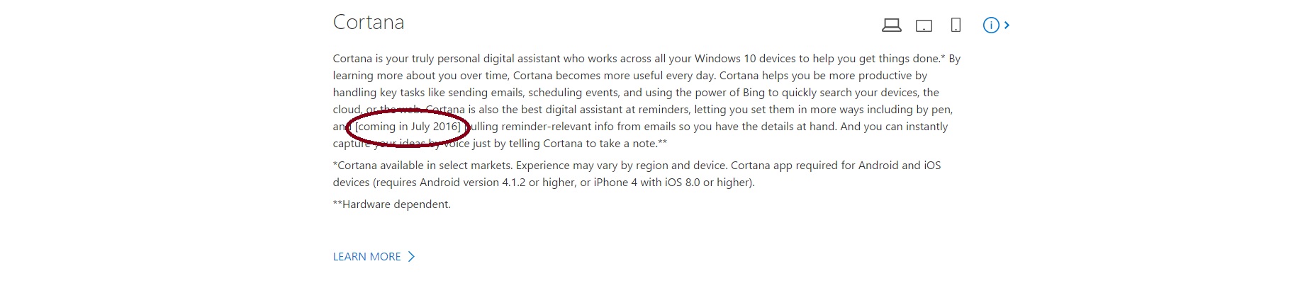 cortanawaurelease
