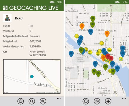 Geocaching Live App wird beendet