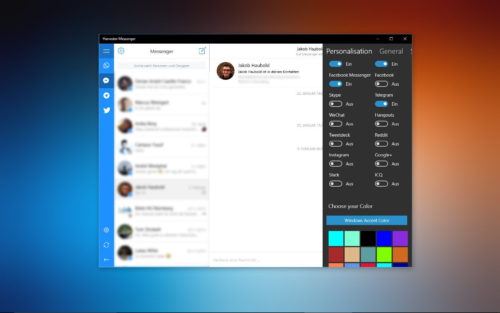 harvester Messenger