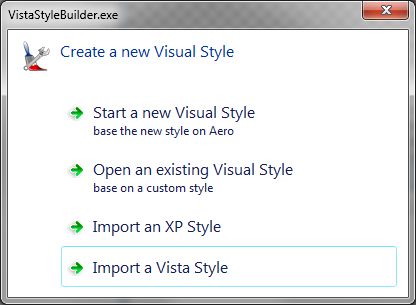 Vista Style Builder 1.3