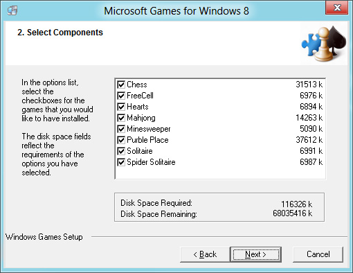 Windows 7 Spiele in Windows 10 und Windows 8 installieren