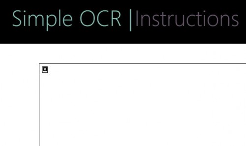 Simple OCR Bild in Text umwandeln als Windows 8.1 App Deskmodder.de