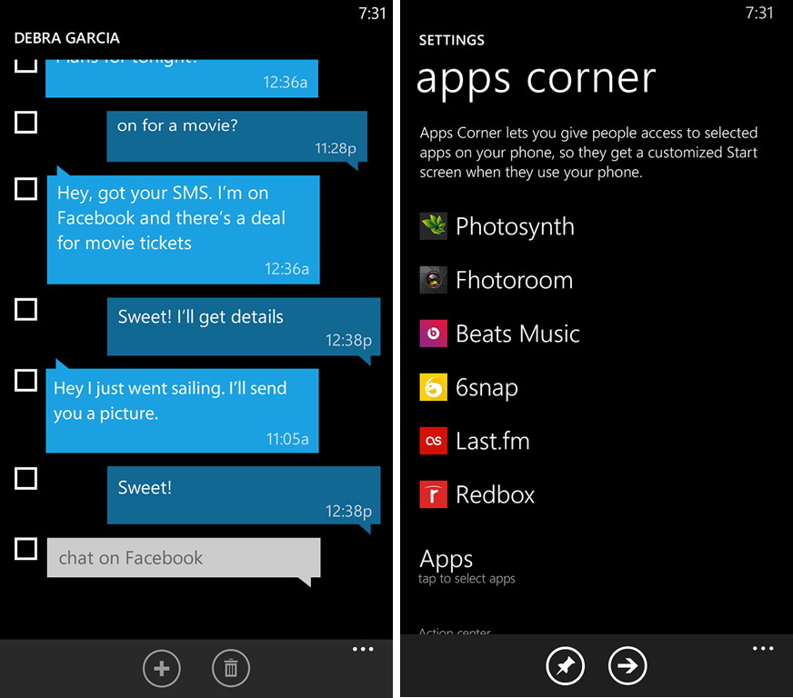 Apps corner. Windows Phone 8.1 2016 обновление. Microsoft Photosynth.