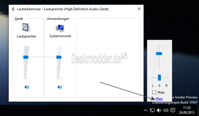 Lautstärke Einstellen Windows 10