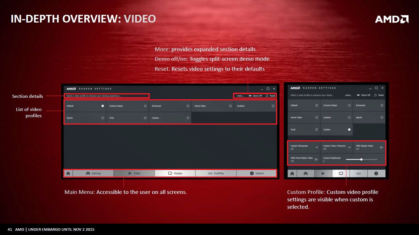 manage 3d settings amd