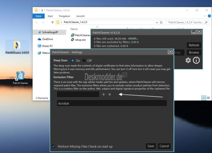 Patchcleaner Dateien aus dem Ordner "Windows Installer" löschen Deskmodder.de