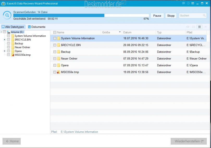 easeus data recovery wizard professional 10.5