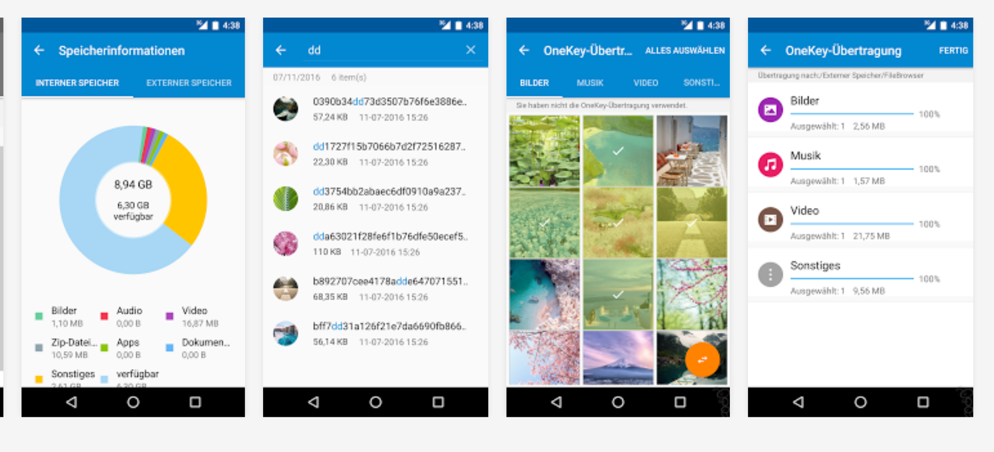 Moto File Manager Dateimanager von Motorola für Android Deskmodder.de