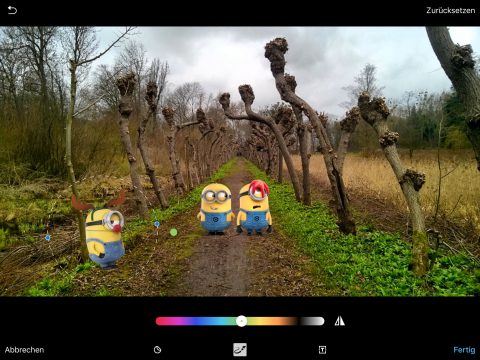 Neuer Fotoeditor unter iOS