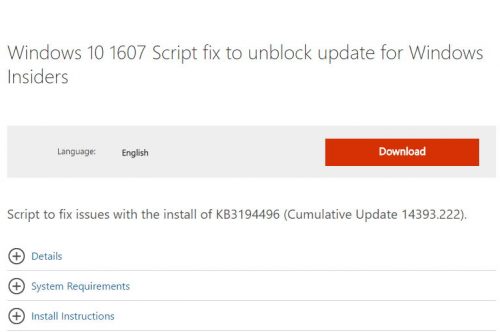 windows-10-1607-script-fix