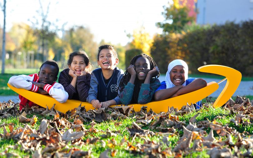 Kinder der Arche in München für Amazon Foto: Marcus Schlaf, 31.10.2016
