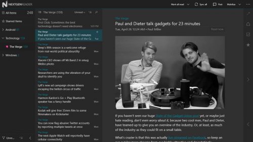 nextgen-reader-uwp