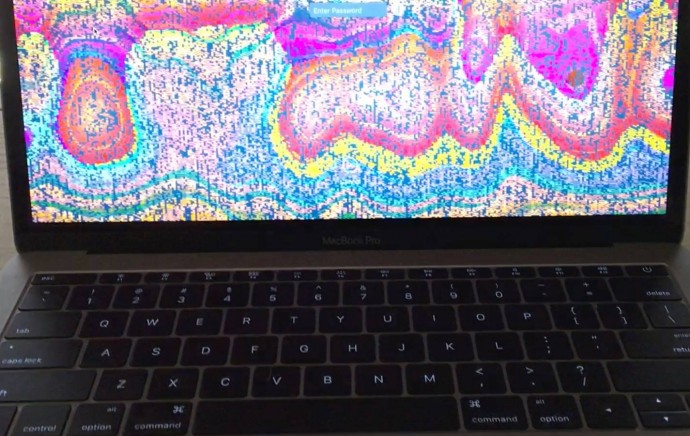 MacBook Pro mit Grafikproblemen (Bild: JPL007 (Teilnehmer des Apple-Support-Forums) )