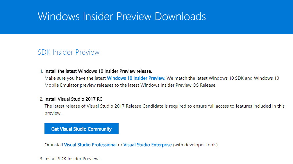 Windows 10 15042 SDK, ADK, WDK und HLK stehen zum Download bereit Deskmodder.de
