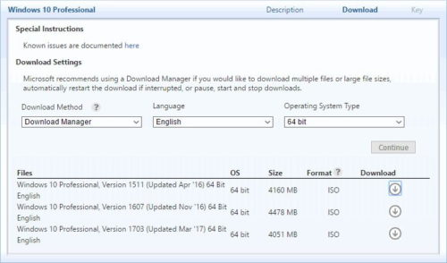 Windows 10 1703 VLSC ISOs stehen nun zum Download bereit - Deskmodder.de