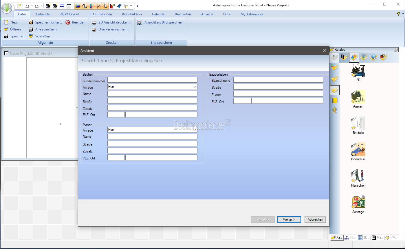  Ashampoo  Home  Designer  Pro  4  Kurz angeschaut und 