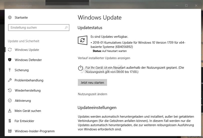 KB4056892 Windows 10 16299.192 (Manueller Download) Deskmodder.de