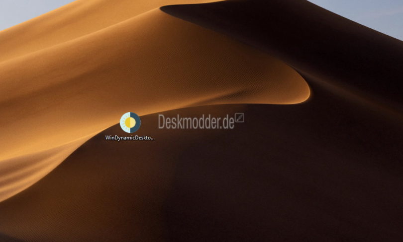 WinDynamicDesktop Mojave Dynamic Desktop für Windows 10 portiert