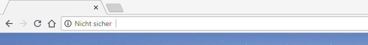Chrome 68 HTTP Seiten