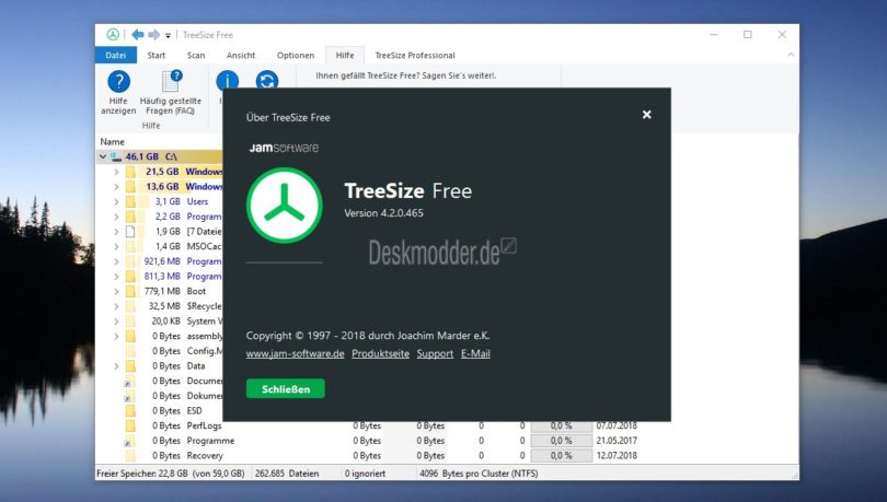 download treesize free portable