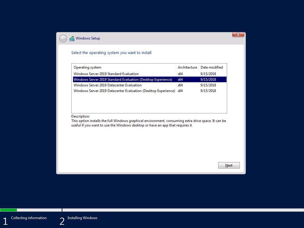 Windows Server 27 (Essentials) Evaluation stehen nun auch zum