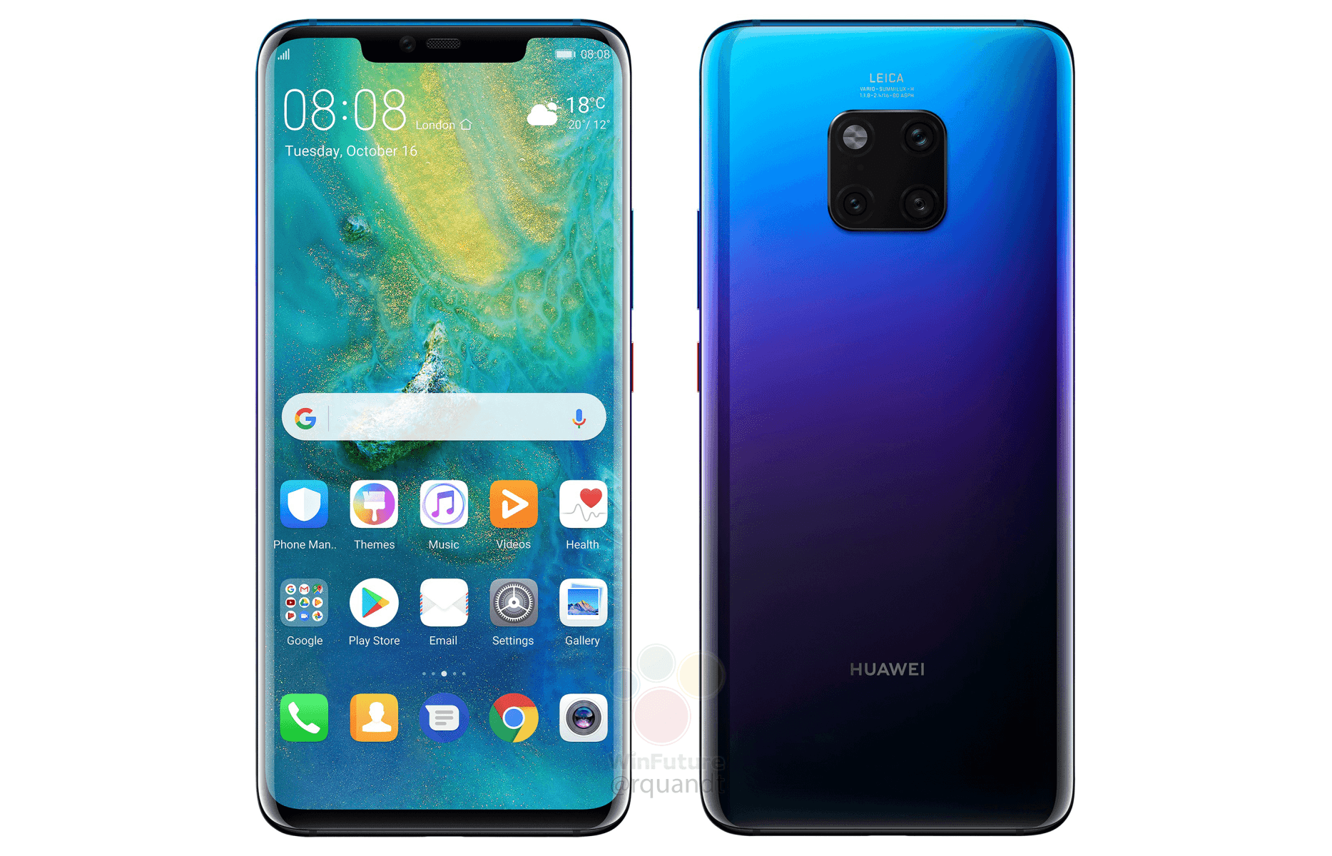 Huawei mate 10 pro 20 megapixel