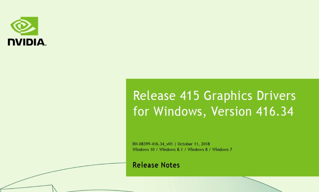 Nvidia 416.34 shop