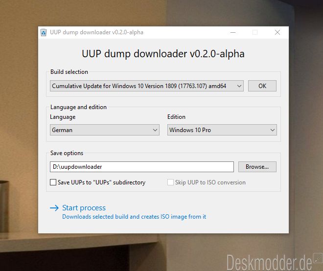 Untitled — Uup Dump