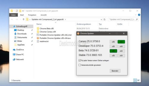 chrome canary x64