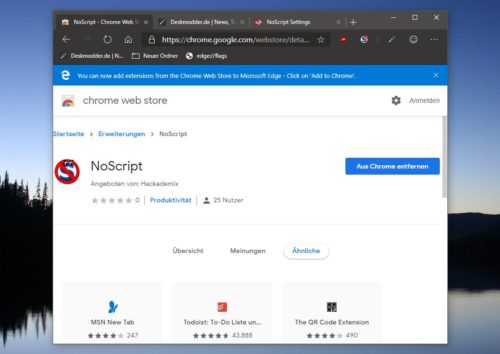 noscript for chrome