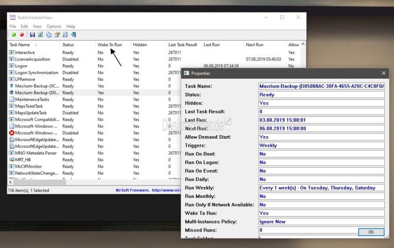 TaskSchedulerView 1.73 free instal