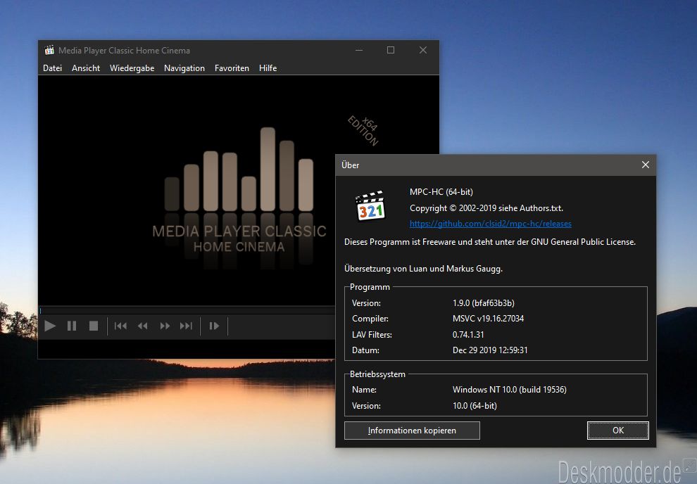 Www media players. MPC-HC — проигрыватель. Медиаплеер программа. Media Player Classic. Старый медиаплеер на ПК.